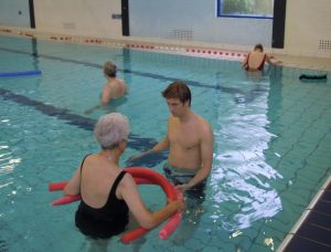 Hydrotherapie in zwembad de otter Uithoorn